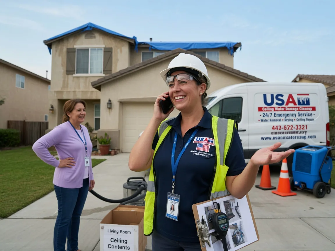 Ceiling Water Damage Restoration New London, TX FAQs